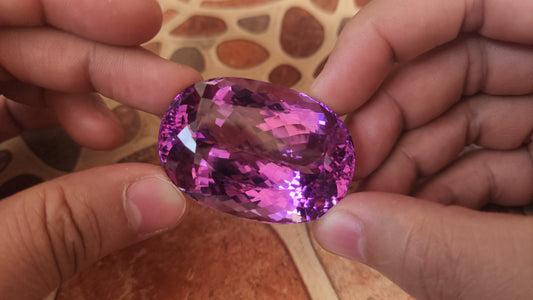363 Carat Natural Top Pink Kunzite Collection Quality Piece on Sale