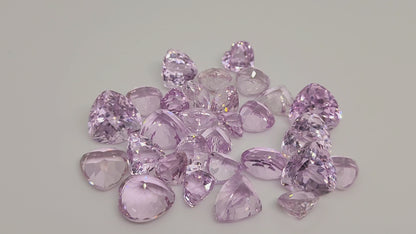 122 Carat Natural Pink Kunzite Gemstone Lot