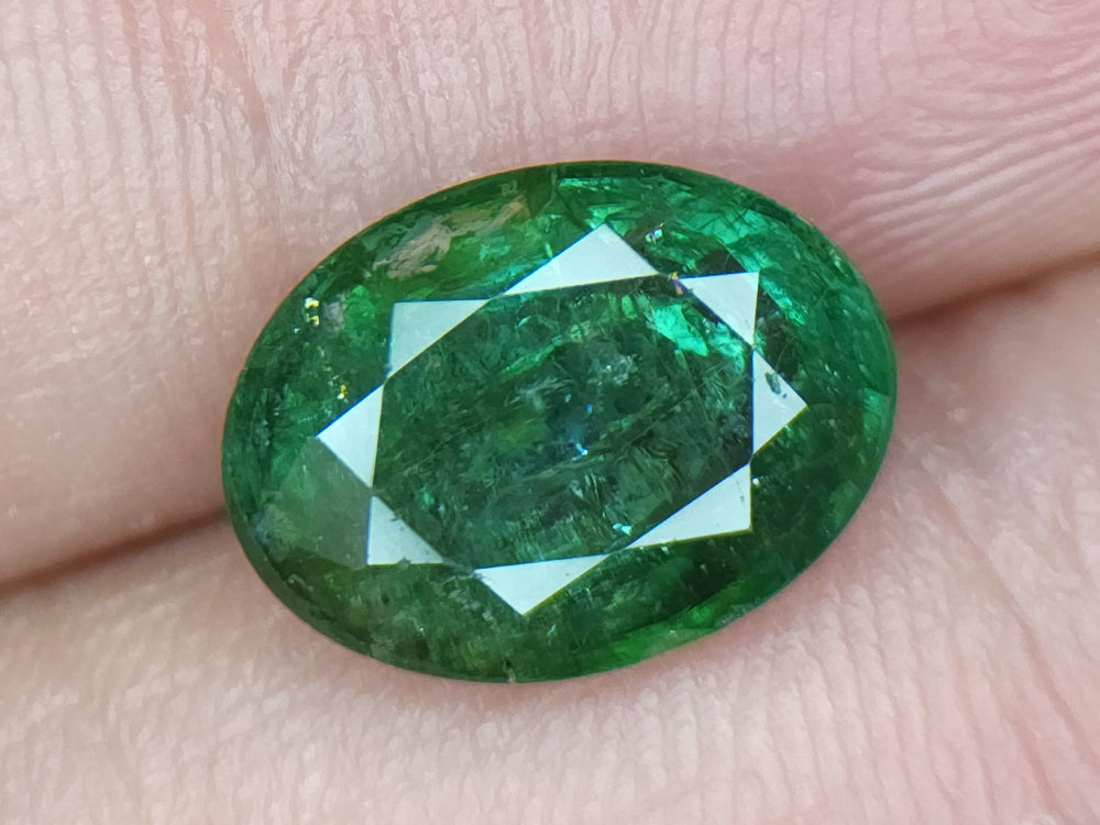 3.6ct natural emerald gemstones igczm10 - imaangems