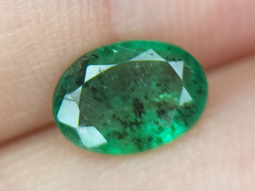1.39ct natural emerald gemstones igczm110 - imaangems