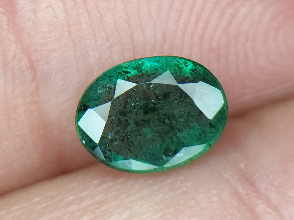 1.14ct natural emerald gemstones igczm113 - imaangems