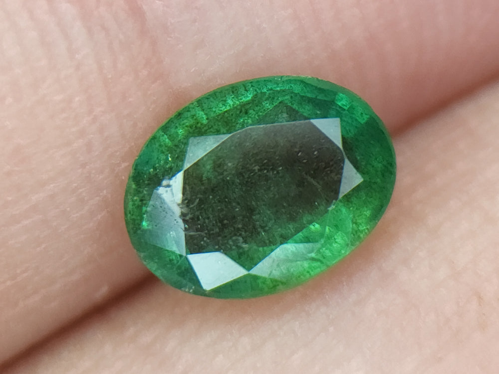 1.11ct natural emerald gemstones igczm117 - imaangems