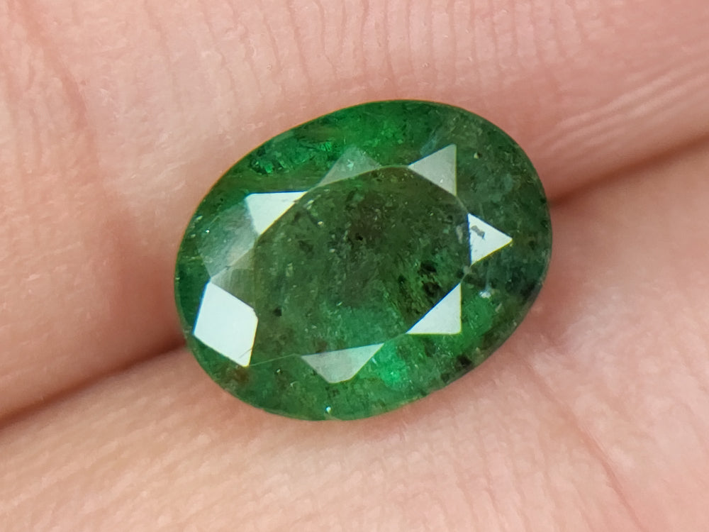 1.63ct natural emerald gemstones igczm118 - imaangems