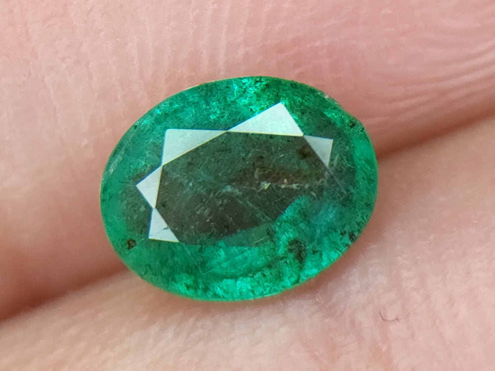 1ct natural emerald gemstones igczm127 - imaangems