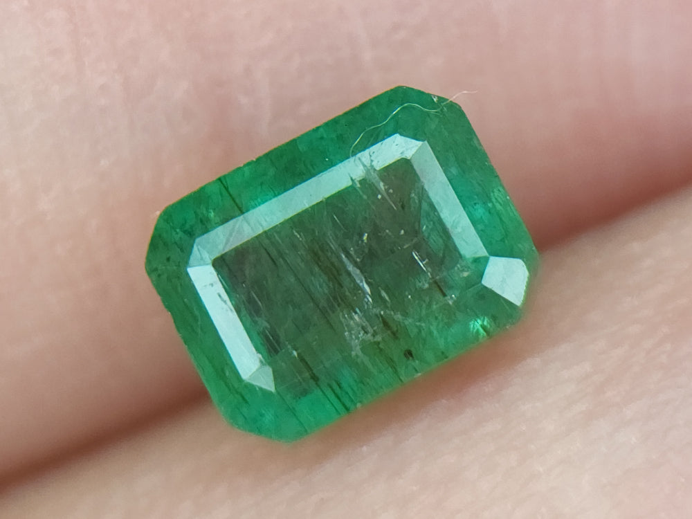 1.11ct natural emerald gemstones igczm130 - imaangems