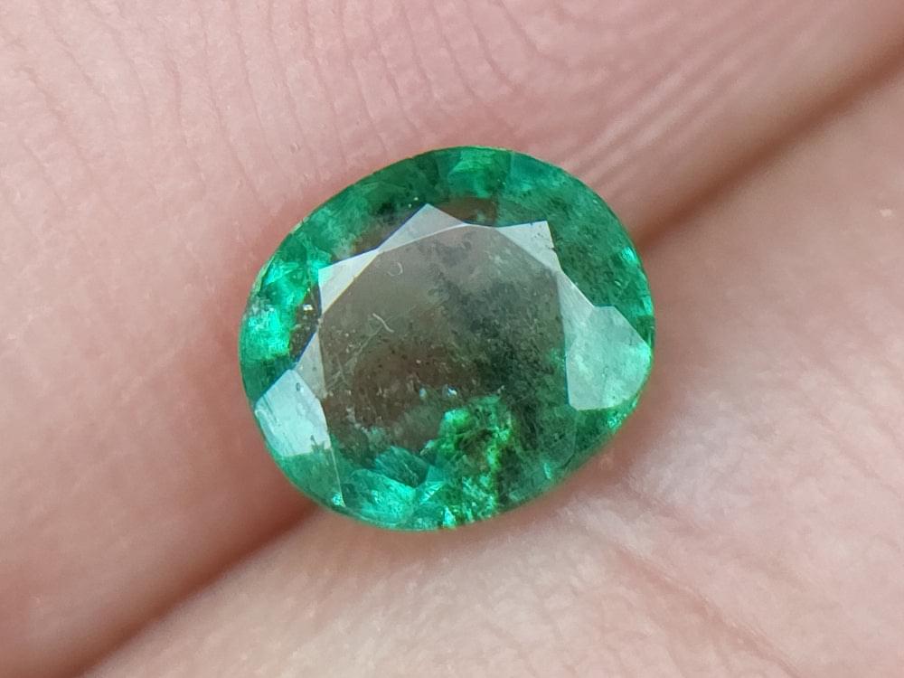 0,57 ct natürliche Smaragd-Edelsteine ​​igczm133