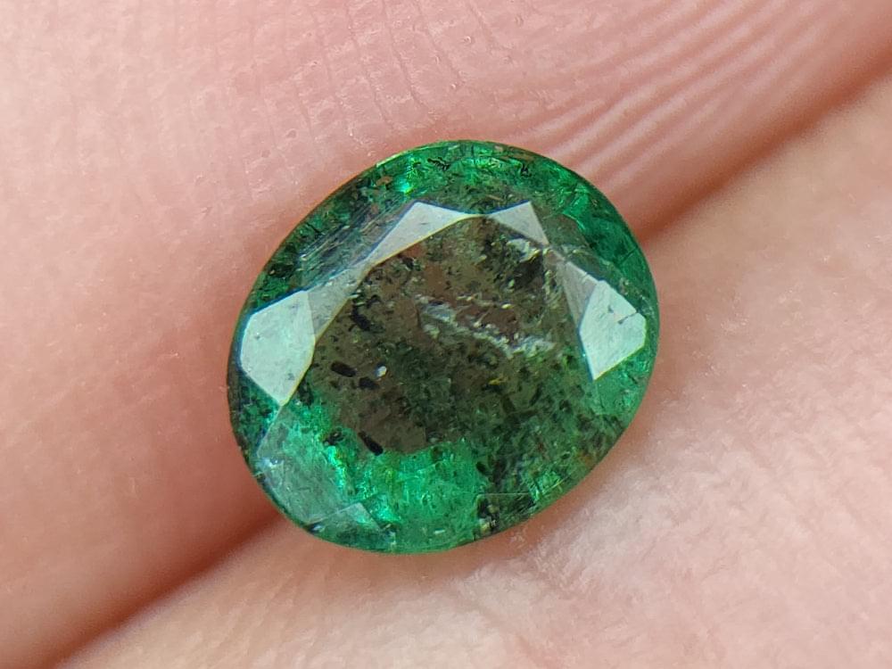 0,68 ct natürliche Smaragd-Edelsteine ​​igczm139