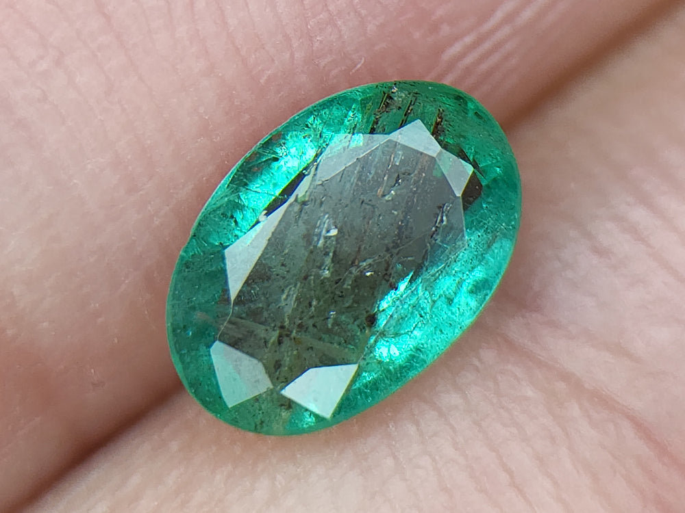 0.89ct natural emerald gemstones igczm147 - imaangems