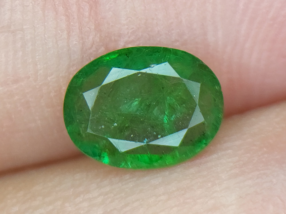 1.38ct natural emerald gemstones igczm15 - imaangems