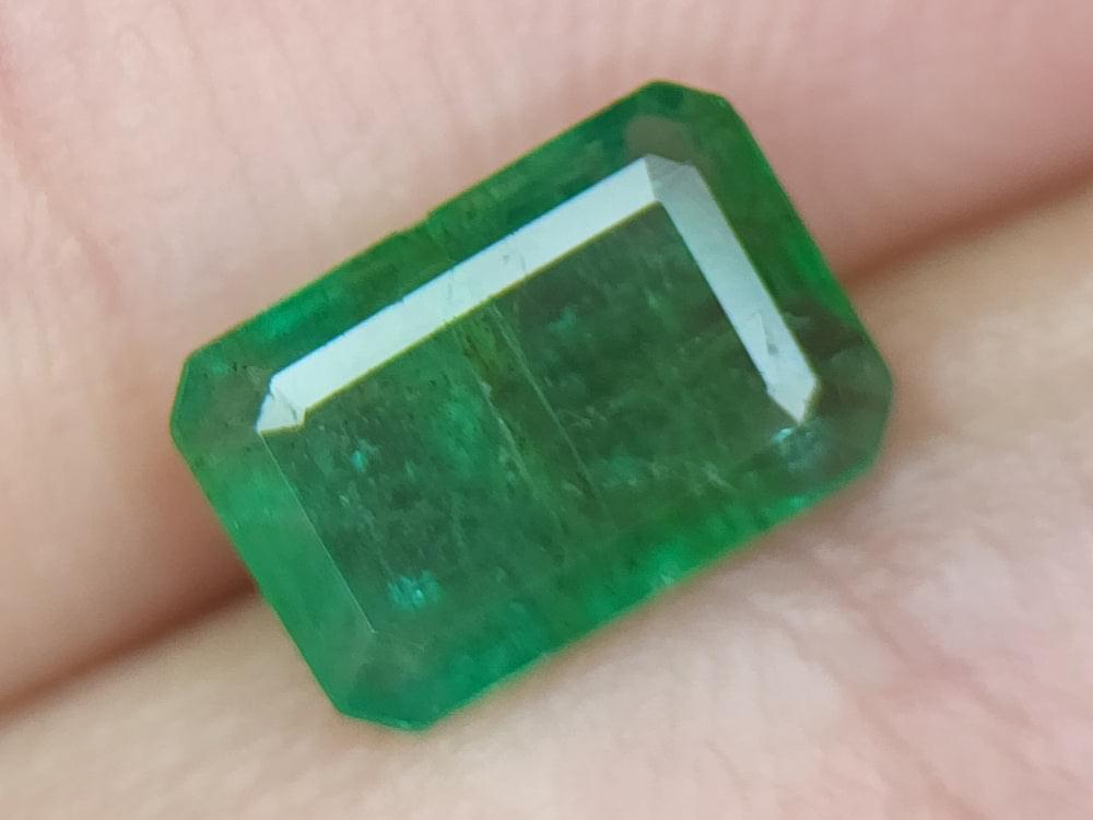 0,64 ct natürliche Smaragd-Edelsteine ​​igczm156