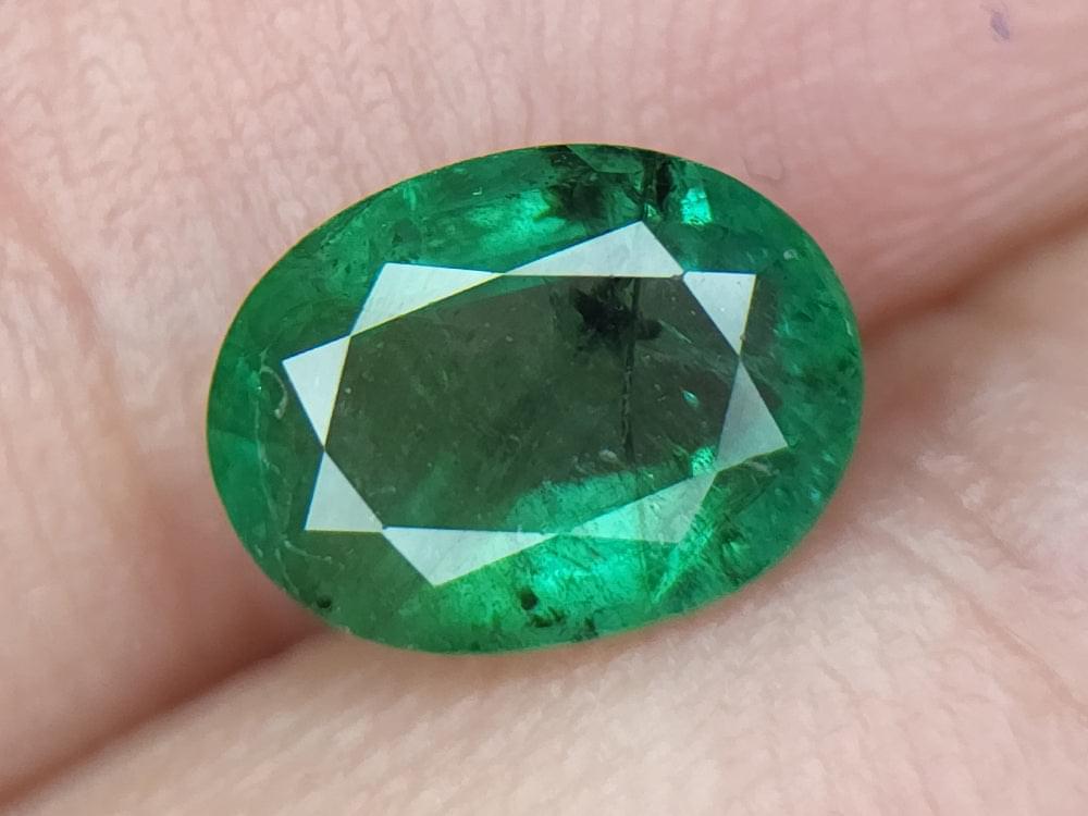 0,69 ct natürliche Smaragd-Edelsteine ​​igczm157