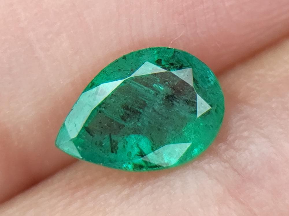 0,73 ct natürliche Smaragd-Edelsteine ​​igczm173
