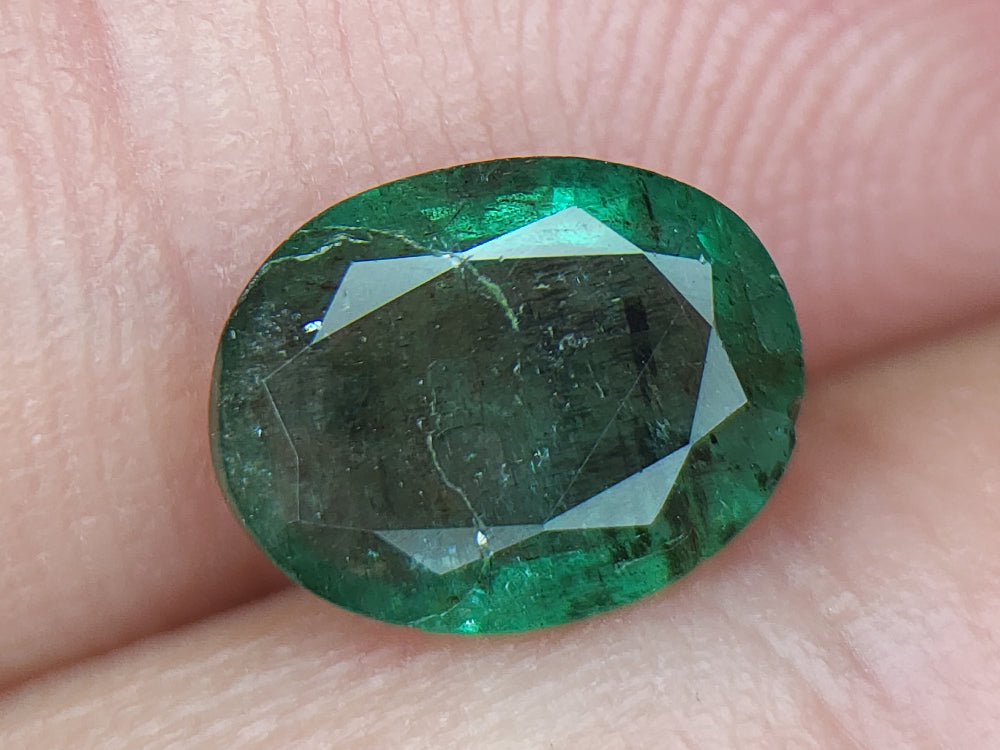 1.83ct natural emerald gemstones igczm23 - imaangems