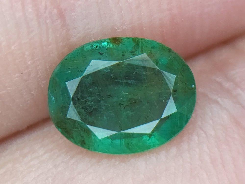 1.66ct natural emerald gemstones igczm27 - imaangems