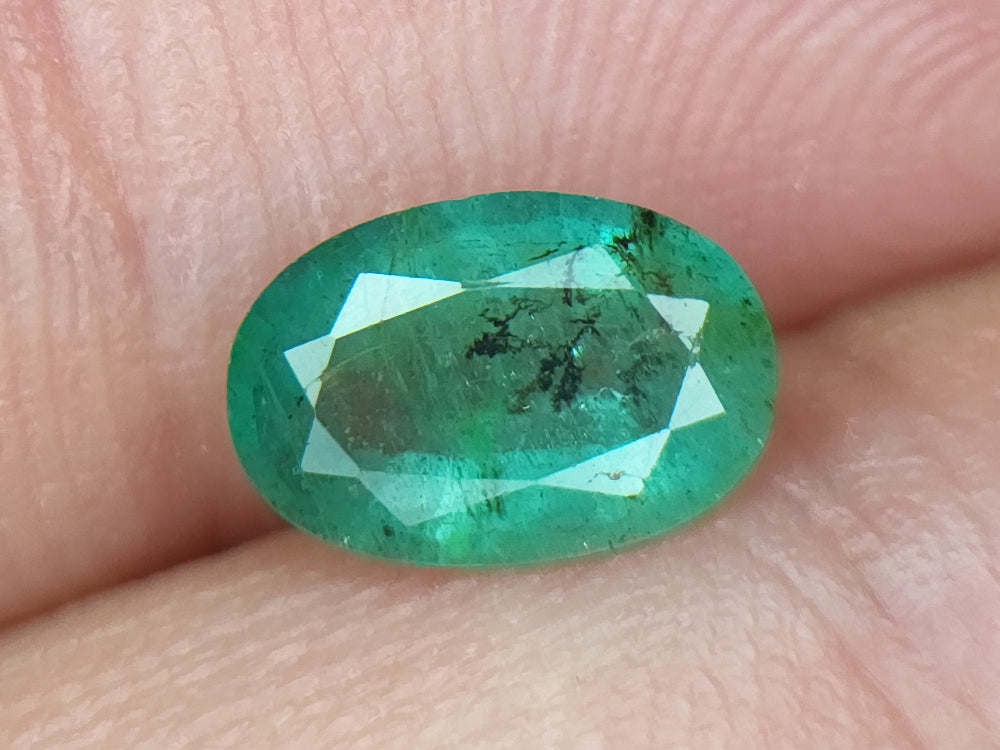 1.26ct natural emerald gemstones igczm28 - imaangems