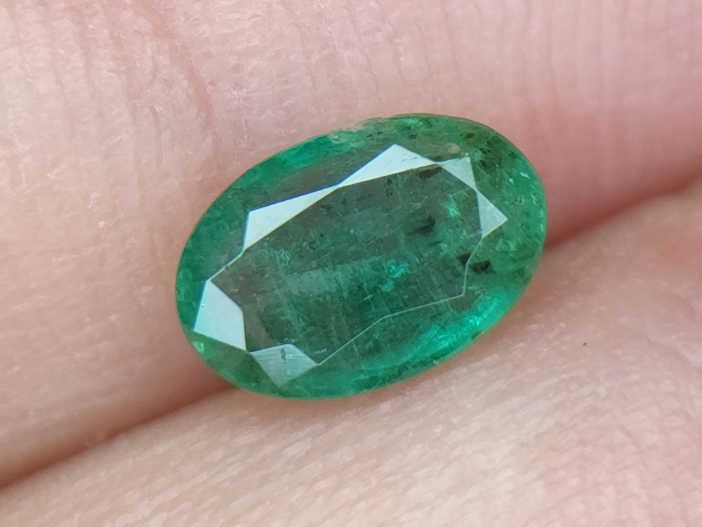 0.98ct natural emerald gemstones igczm30 - imaangems