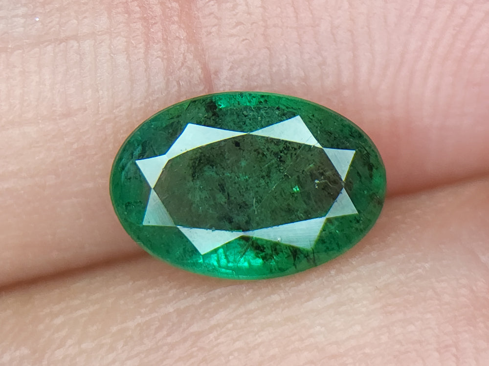 1.9ct natural emerald gemstones igczm40 - imaangems