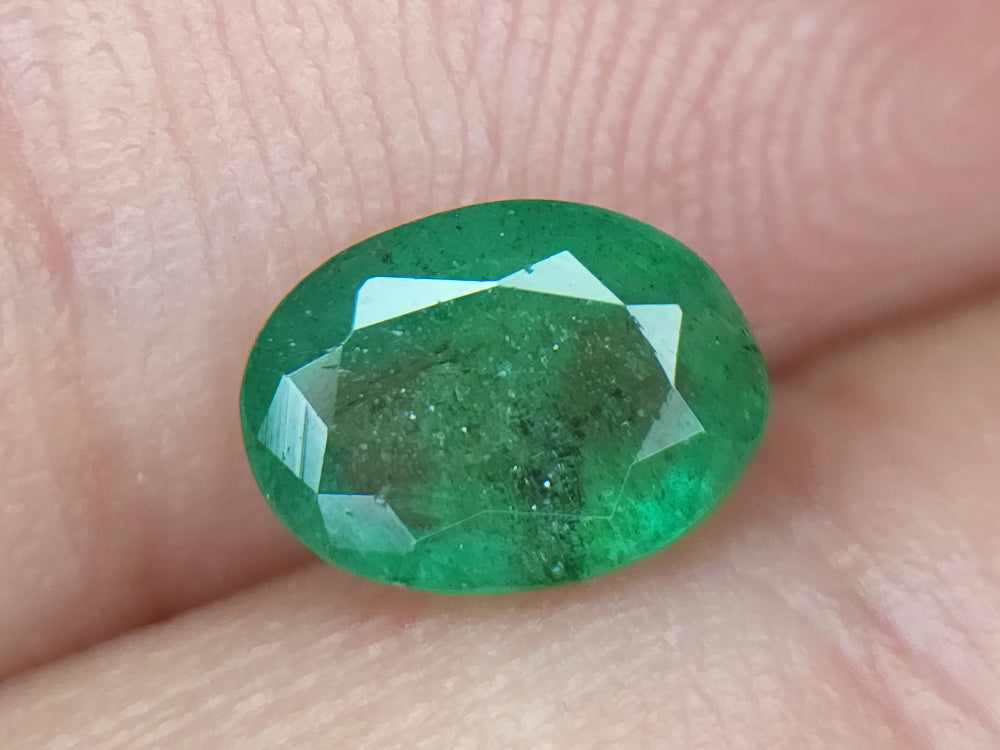 1.28ct natural emerald gemstones igczm54 - imaangems