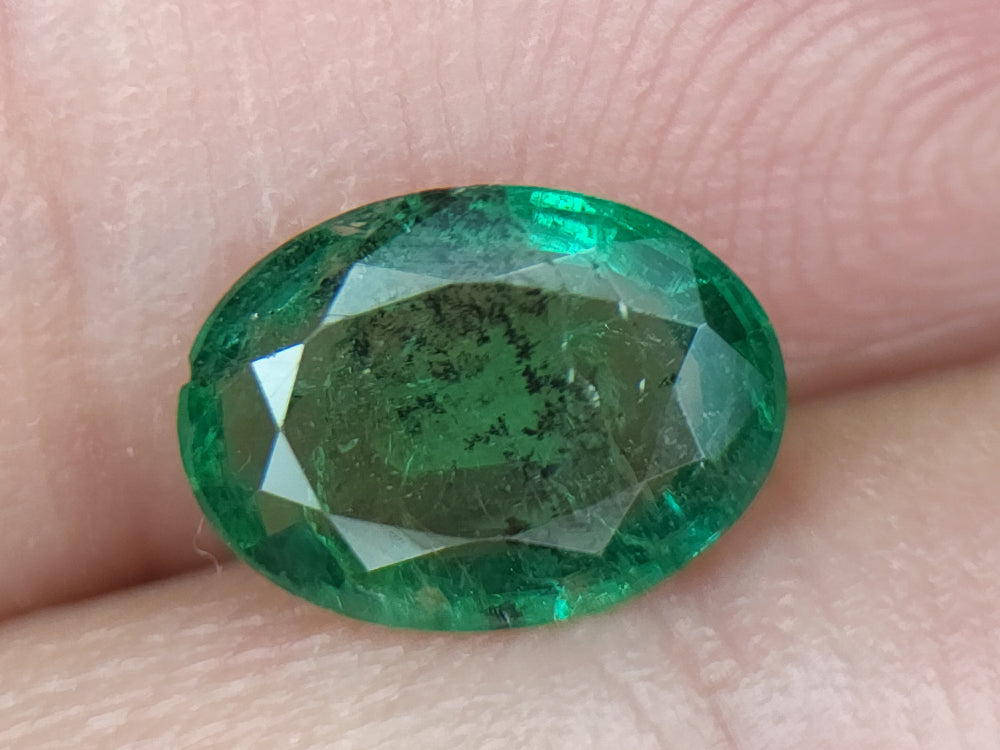 1.3ct natural emerald gemstones igczm69 - imaangems