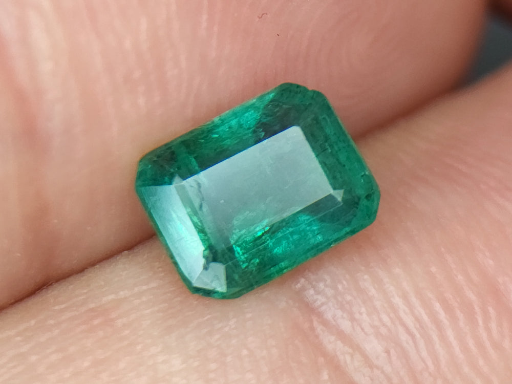 1.3ct natural emerald gemstones igczm83 - imaangems