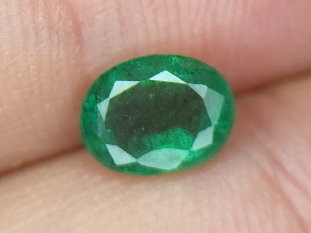 1.37ct natural emerald gemstones igczm86 - imaangems