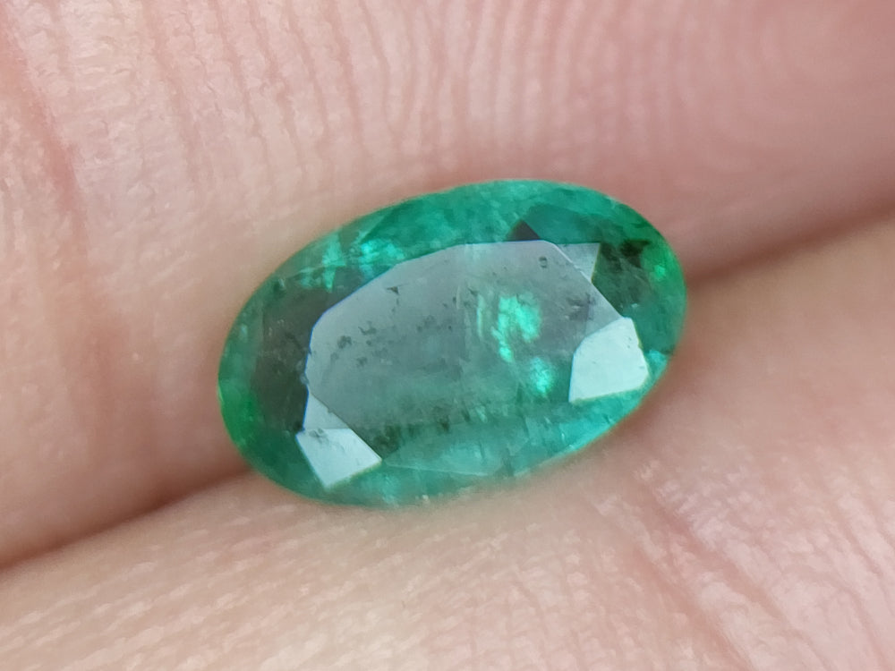 0.91ct natural emerald gemstones igczm106 - imaangems