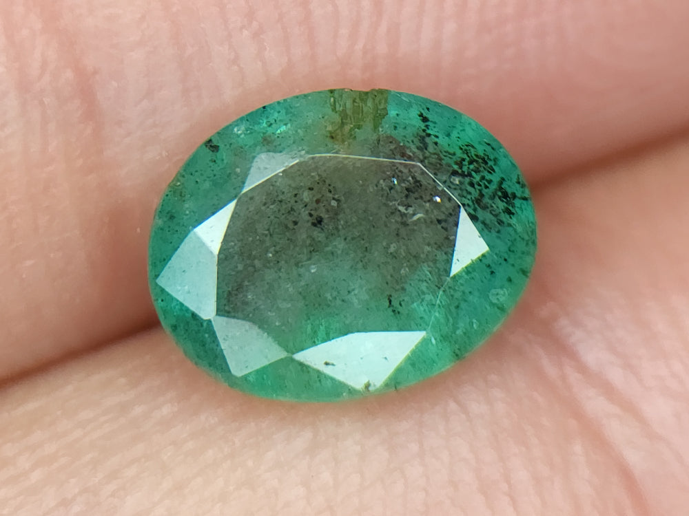 1.68ct natural emerald gemstones igczm107 - imaangems