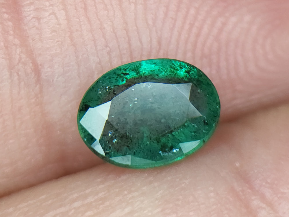 1.14ct natural emerald gemstones igczm113 - imaangems