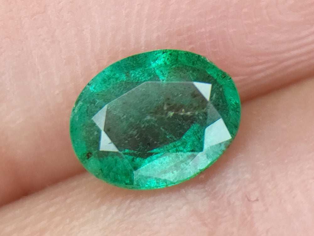 1ct natural emerald gemstones igczm127 - imaangems