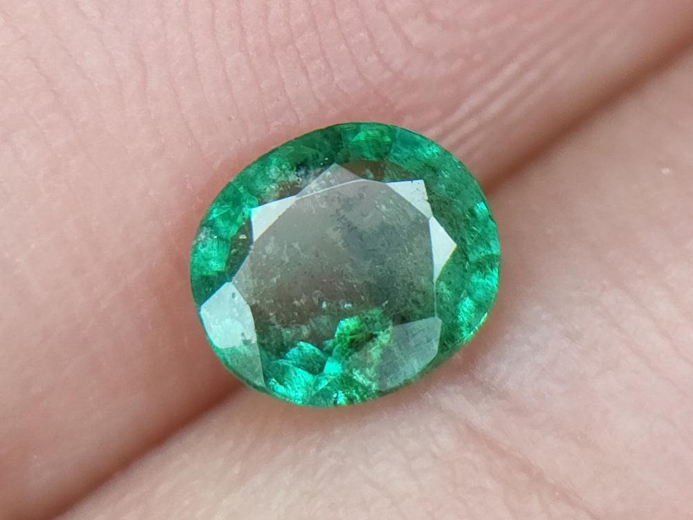 0,57 ct natürliche Smaragd-Edelsteine ​​igczm133