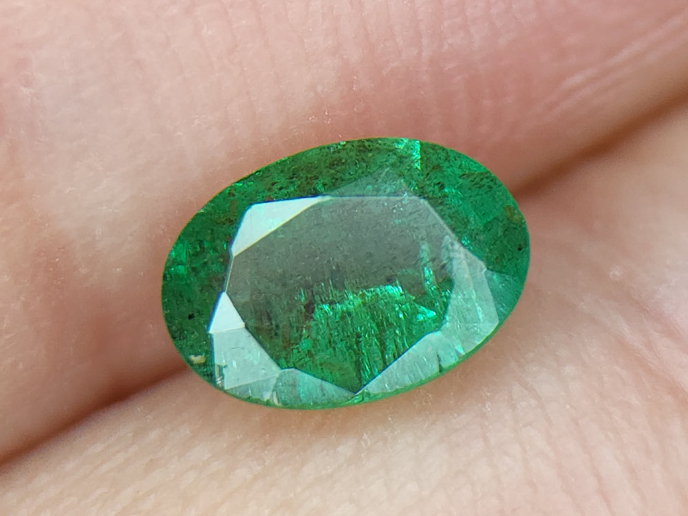 0.87ct natural emerald gemstones igczm138 - imaangems