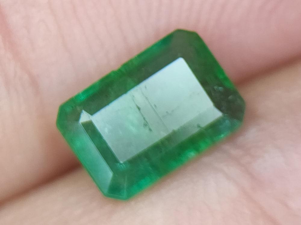 0,64 ct natürliche Smaragd-Edelsteine ​​igczm156