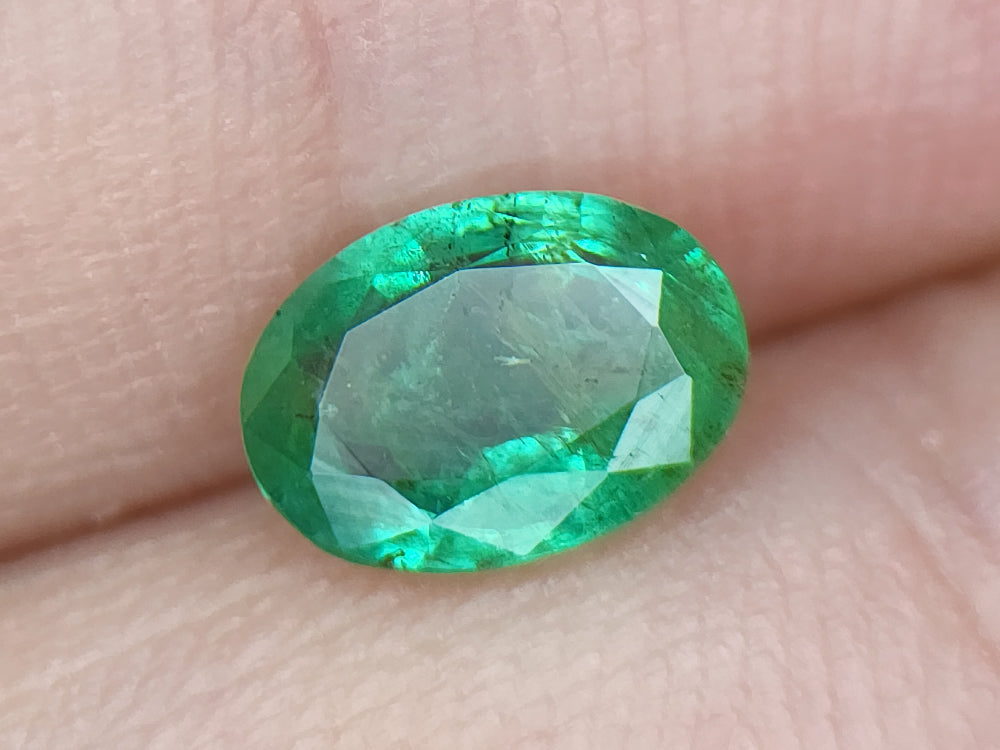 0.84ct natural emerald gemstones igczm167 - imaangems