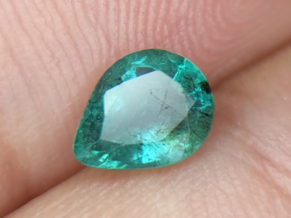 0.96ct natural emerald gemstones igczm171 - imaangems