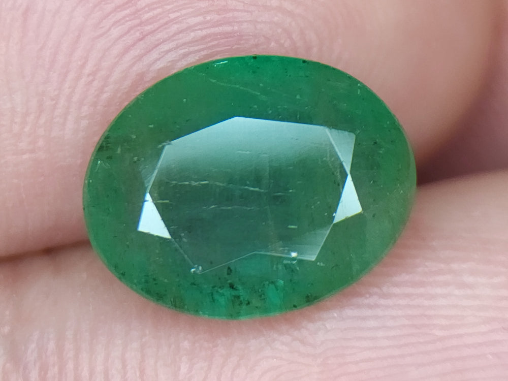 5.25ct natural emerald gemstones igczm02 - imaangems