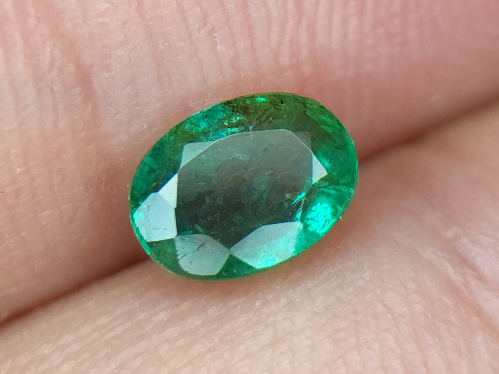 1.11ct natural emerald gemstones igczm29 - imaangems