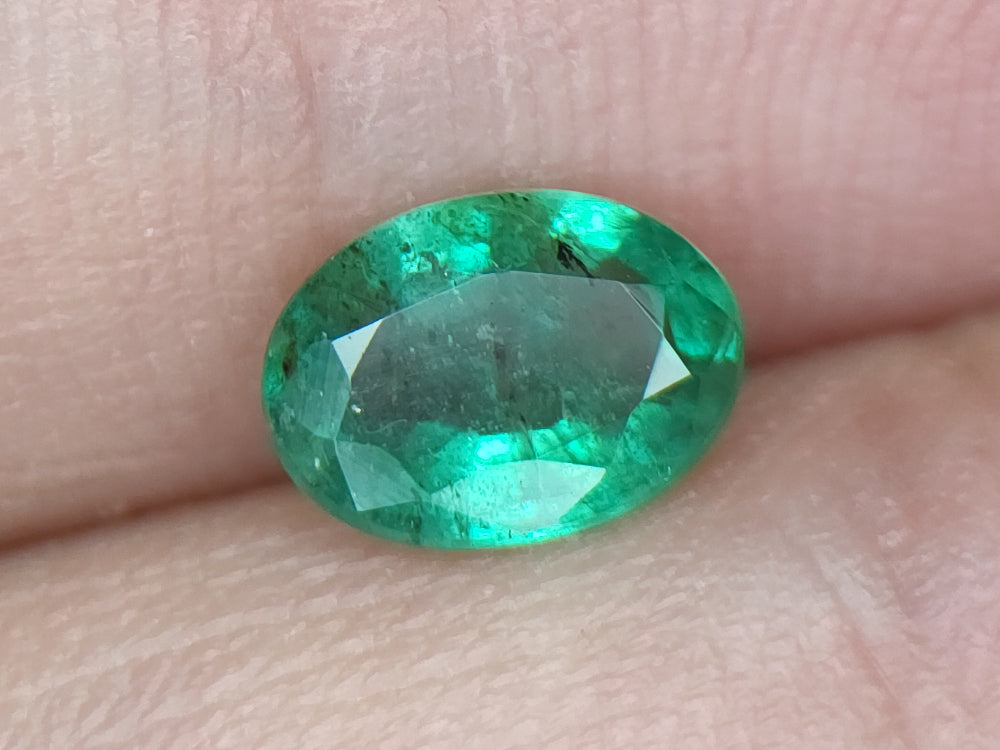 0.99ct natural emerald gemstones igczm36 - imaangems