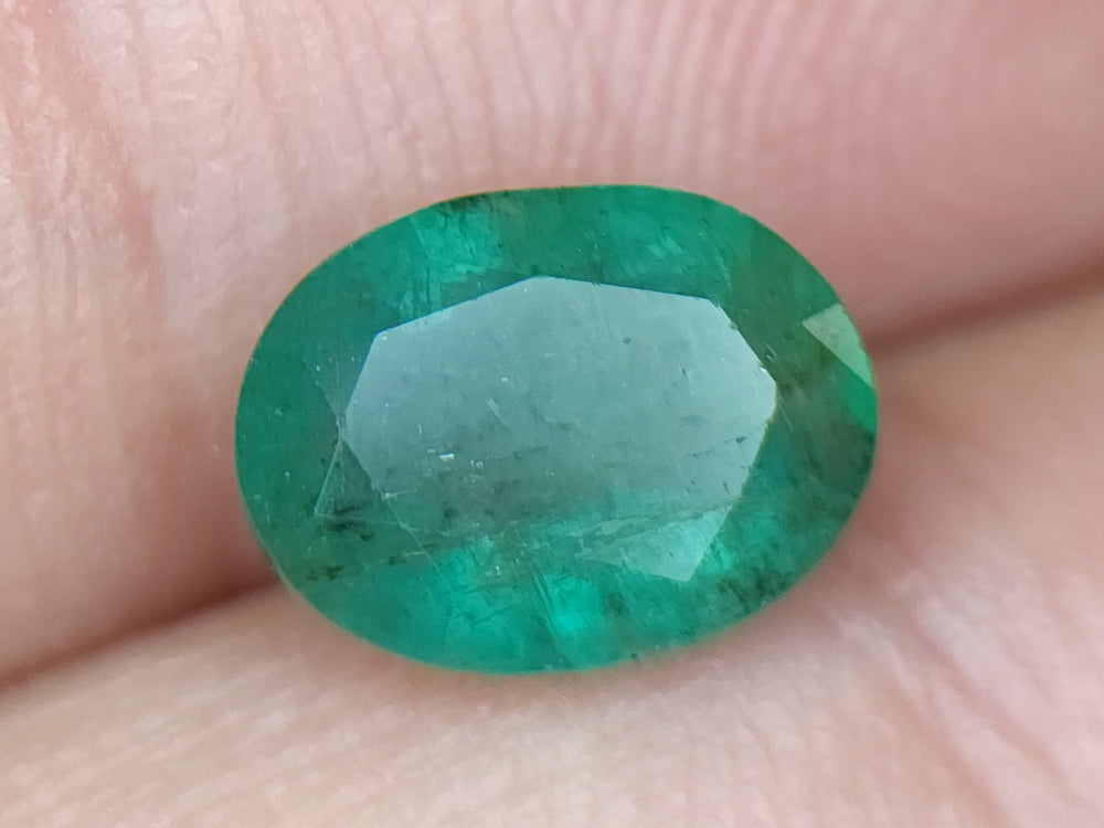 1.95ct natural emerald gemstones igczm39 - imaangems