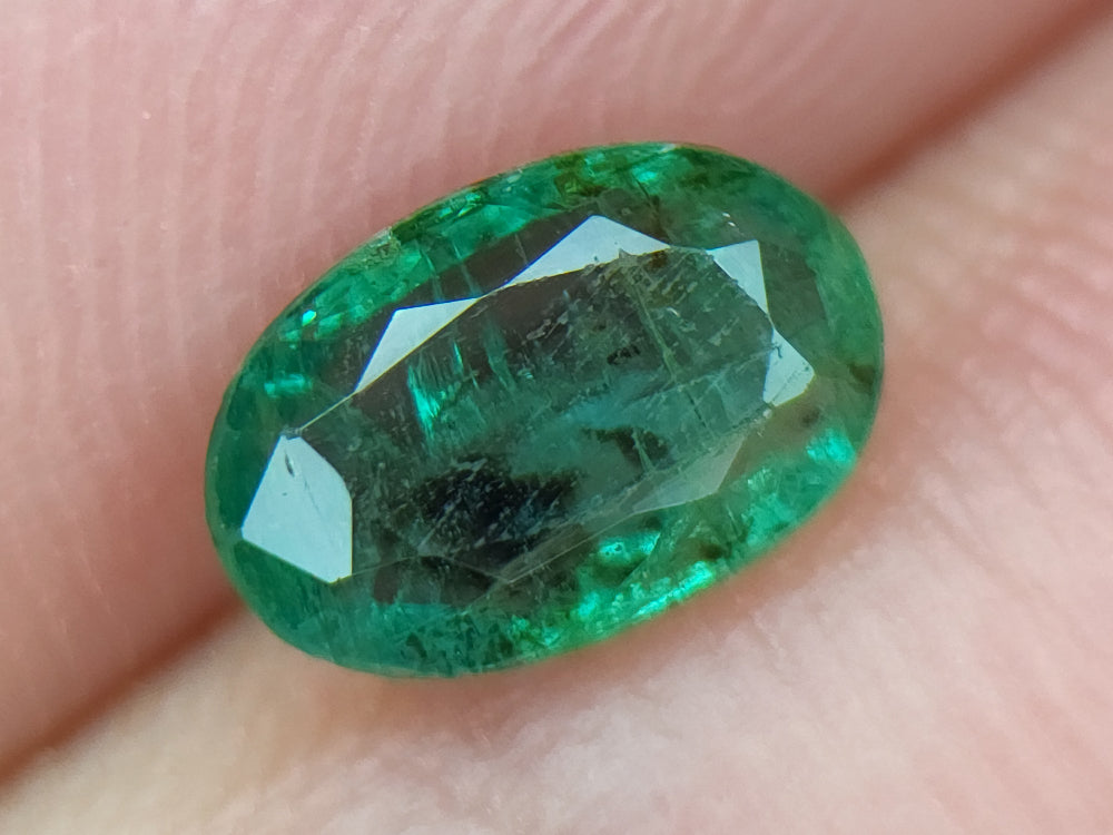 1ct natural emerald gemstones igczm04 - imaangems
