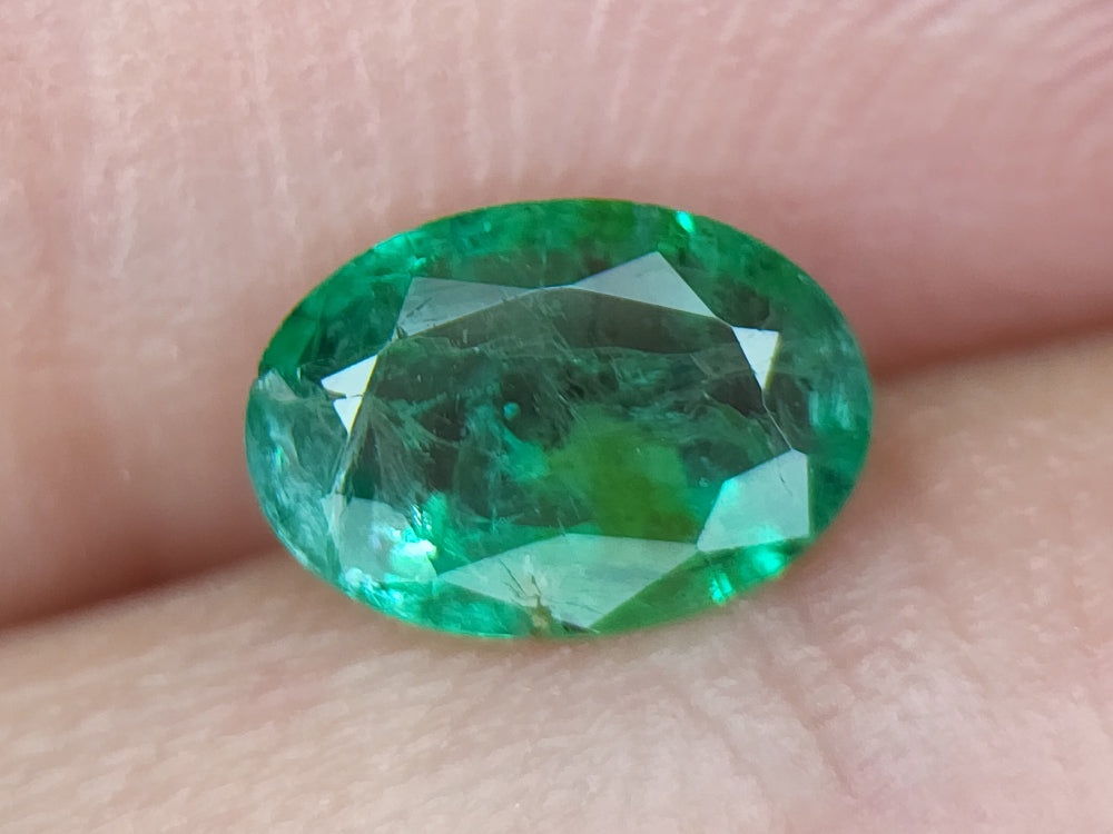 0.86ct natural emerald gemstones igczm55 - imaangems