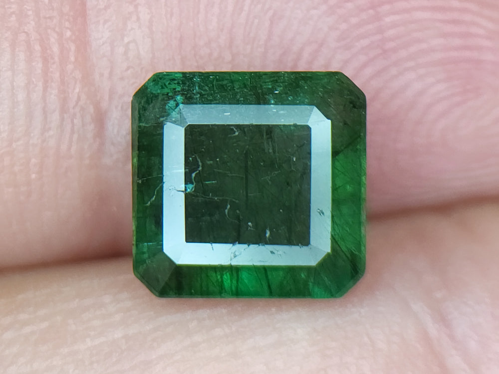 3.13ct natural emerald gemstones igczm08 - imaangems