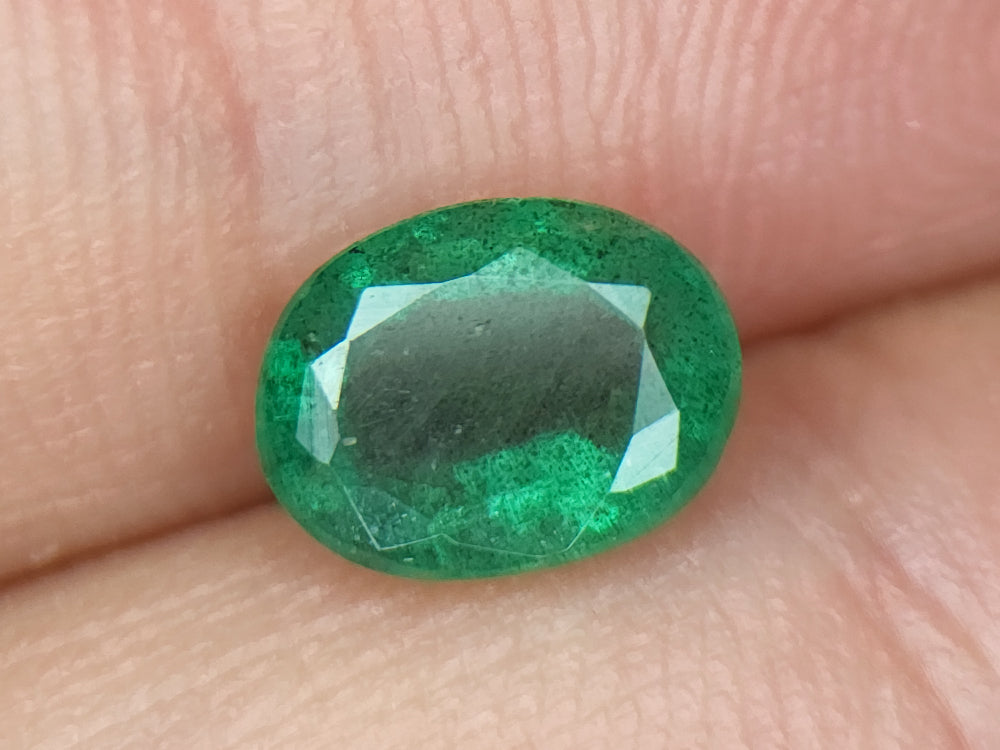 1.37ct natural emerald gemstones igczm86 - imaangems