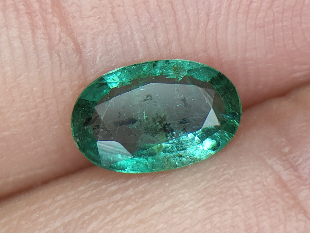 0.97ct natural emerald gemstones igczm87 - imaangems