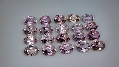 Natural calibrated Kunzite gemstone 10