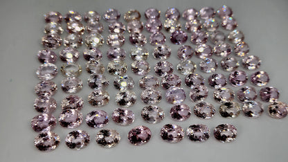 Natural calibrated Kunzite gemstone 12