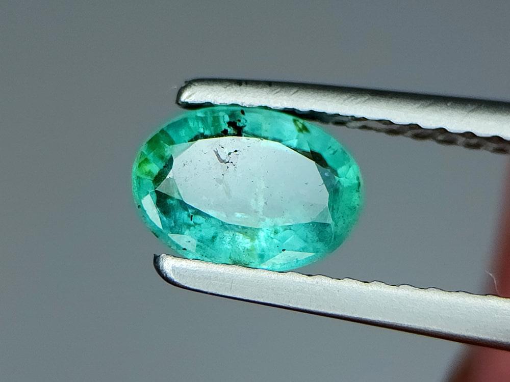 0,74 Crt natürliche Smaragd-Edelsteine ​​IGCZZM188