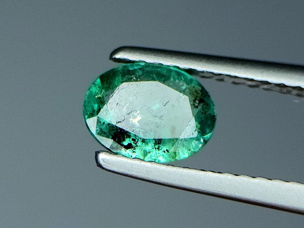 0,62 Crt natürliche Smaragd-Edelsteine ​​IGCZZM327