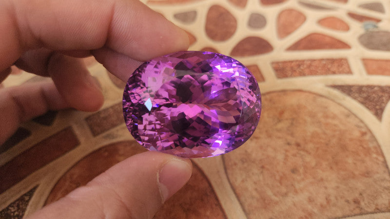 329 Carat Natural Top Pink Kunzite Collection Quality Piece on Sale